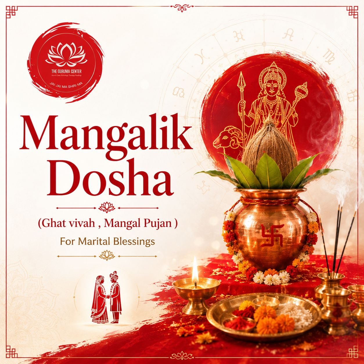 Mangalik Dosha (Ghat Vivah / Mangal Pujan) – for Marital Blessings
