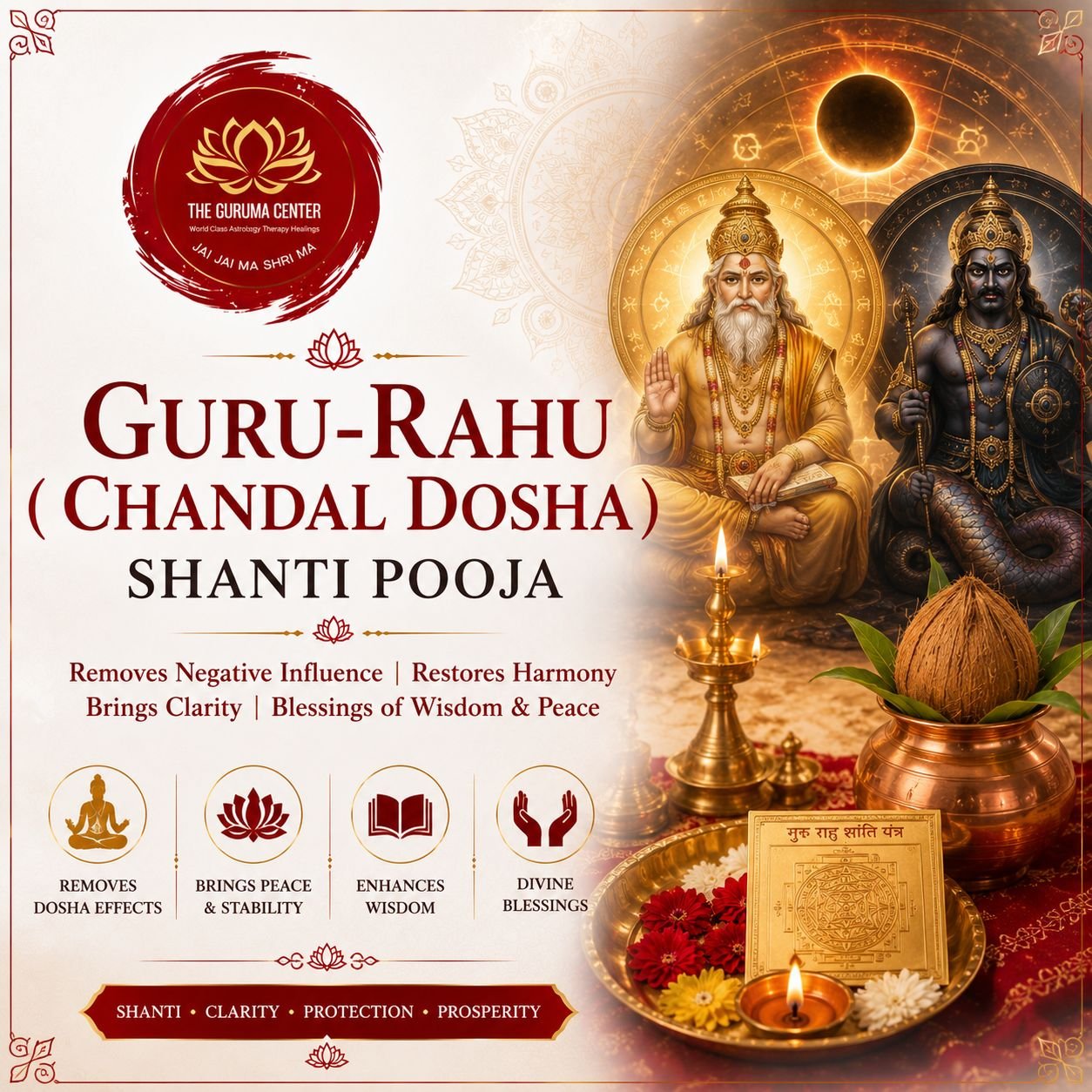 Guru–Rahu (Chandal Dosha) Shanti Pooja